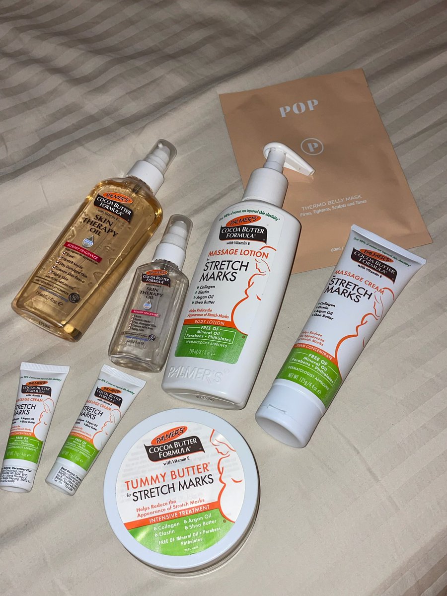 missrushdi's tweet photo. Would like to recommend all pregnant moms to start applying these products to prevent stretch mark!!! Please i’ve been using religiously for 9 months straight &amp; not a single stretch mark appeared on my belly ٱلْحَمْدُ لِلَّٰهِ 🥰 

Not paid, just helping out mommas out there! https://t.co/wWOmD7nHaY