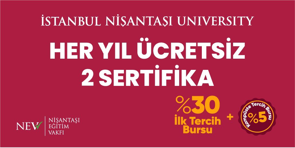 NisantasiEdu's tweet photo. Mezunlarımızın iş dünyasının aradığı deneyim ve donanım sahibi bireyler arasında olabilmesi için her dönem alanında zorunlu 2 sertifika ile öğrencilerimize destek oluyoruz.
#nisantasiuniversity #NeoTechCampus
#NeoTechCampusTanıtımveTercih https://t.co/mDNc5Fabt8