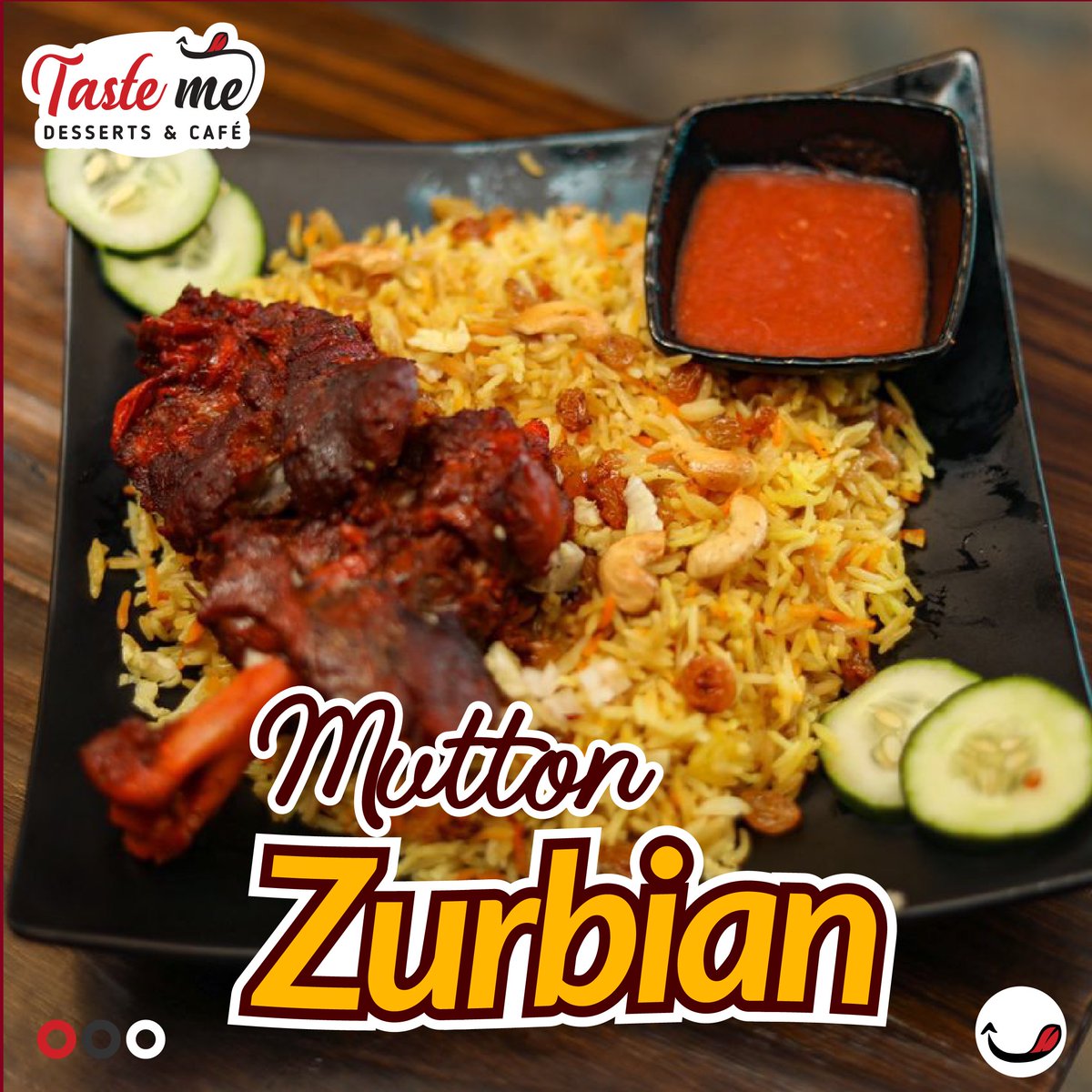 TasteMeDessert's tweet photo. NEW MENU ALERT FOR THE WEEKEND STARTING TOMORROW: AVAILABLE AT ALL BRANCHES: Indulging in the rich flavors of Zurbian Mutton, a delectable Arabic dish that takes my taste buds on a culinary journey like no other! π²πΏ #DessertHub #TheArtOfFlavours #OnlyAtTasteMe #TasteMeTanzania #daressalaam #tanzania #twittergulio #zanzibar