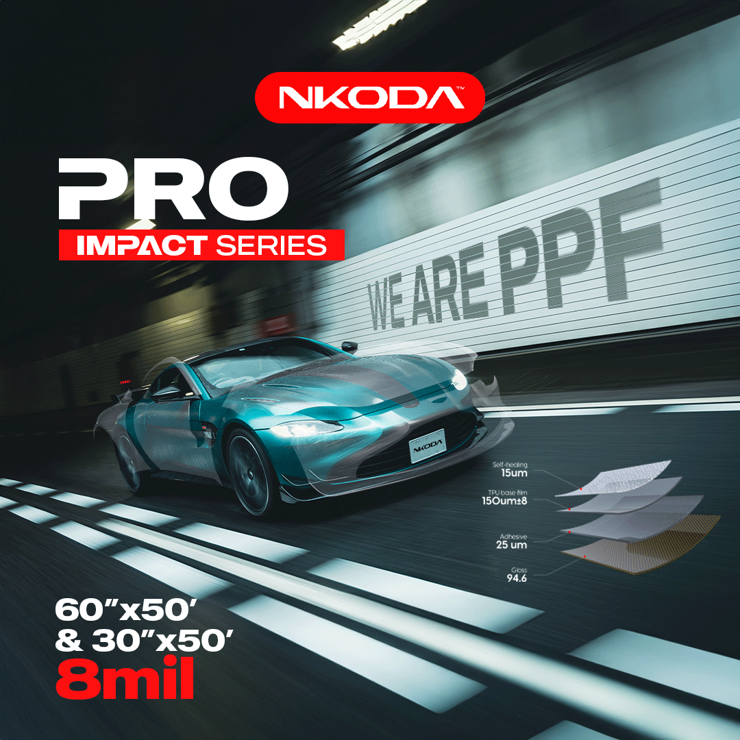 Nkoda_SAmerica's tweet image. 🚘😎ＤＲＩＶＥyour car stress free with #NKODAGLOBAL Paint Protection Film.
#NKODA #Carpaintprotection #Carpreservation #Peaceofmind  #ppfmanufacturer  #windowtint #colorppf #paintprotectionfilms #detailing #ppf #protectyourinvestment #nanotechnology #viral #follow #teaser