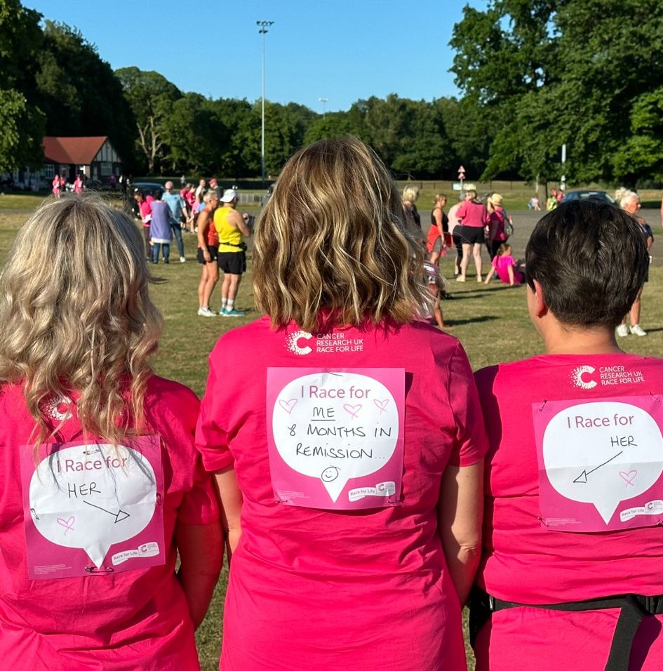 We all have a reason ❤ #RaceforLife