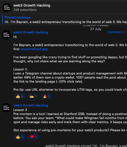 PatrickValoppi's tweet photo. @Bayka hey @Bayka -- you're producing so much value-add content it's insane.. especially loved your McDonald's concept and how it can be applied to working smarter in Web3. 

Thank you for "growing" @wingman_web3 in public!

PS: I recall seeing you at ETHGlobal Waterloo last month too. https://t.co/vpitLZ8MO6