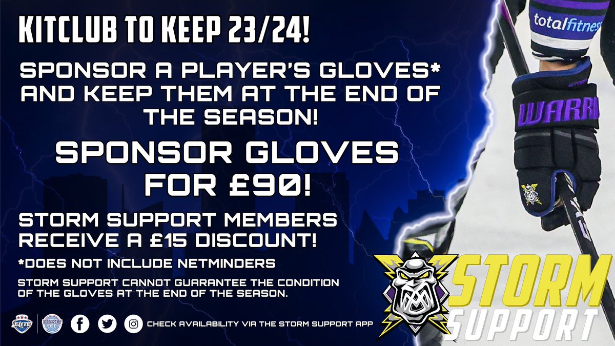 Mcr_StormSuprt's tweet photo. π KIT CLUB π
You can now sponsor your favourite players kit for just Β£2β£0β£!
You can also sponsor a players Gloves* for Β£9β£0β£ and keep them at the end of the season!
π² https://t.co/U0cFRNNpBI
#WeAreStorm | #KitClub https://t.co/4WT8p0FL7y