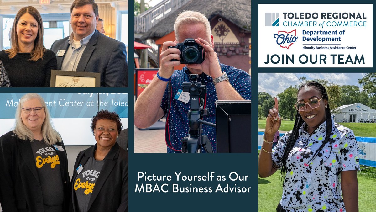 Do you have a passion for helping make the dream of owning a business a reality for small, minority-owned, and disadvantaged businesses in the Toledo Region?  Apply to  become our MBAC Business Advisor by August 7th at bit.ly/3KvsezZ