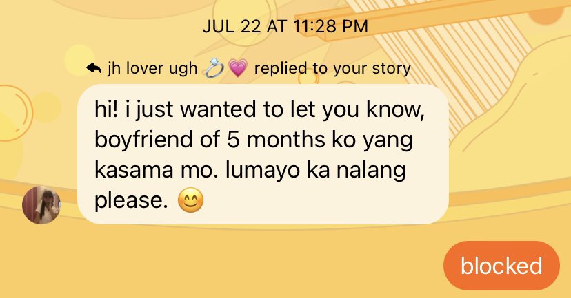 alwayzabelle's tweet photo. Sorry. Hindi ako ‘yung type na nag-bri-bring up ng mga issue sa public account pero grabe na kasi. Denise Althea, you are so [ tigilan mo na bias ko 🙄 ]. #HaveRespect #PracticeWhatYouPreach https://t.co/syM7NP5bCr