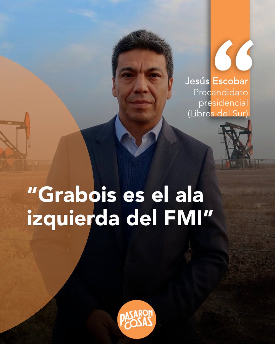 pasaroncosas899's tweet photo. "Grabois le lava la cara a todo lo que hizo Massa por derecha en este Gobierno", dijo Jesús Escobar, y aseguró que "Alberto Fernández convalidó el delito que cometió Macri al llevarnos al Fondo".

Escuchá la nota con @aleberco 👉 https://t.co/mjFjL468QY https://t.co/SK4sg5FTYu