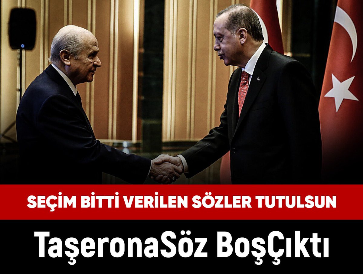 🔥🔥🔥🔥 I S R A R L A T A Ş E R O N’u👇 H A T I R L A T I Y O R U Z ⚖️📂 📌İşçinin alın Terine verilen sözler tutulsun 👈 @RTErdogan @dbdevletbahceli @ErbakanFatih @akbasogluemin @isikhanvedat @vedatbilgn @AhmetAYDIN_02 @M_Levent_Bulbul @arzuerdemDB @BY @avabdullahguler @BY