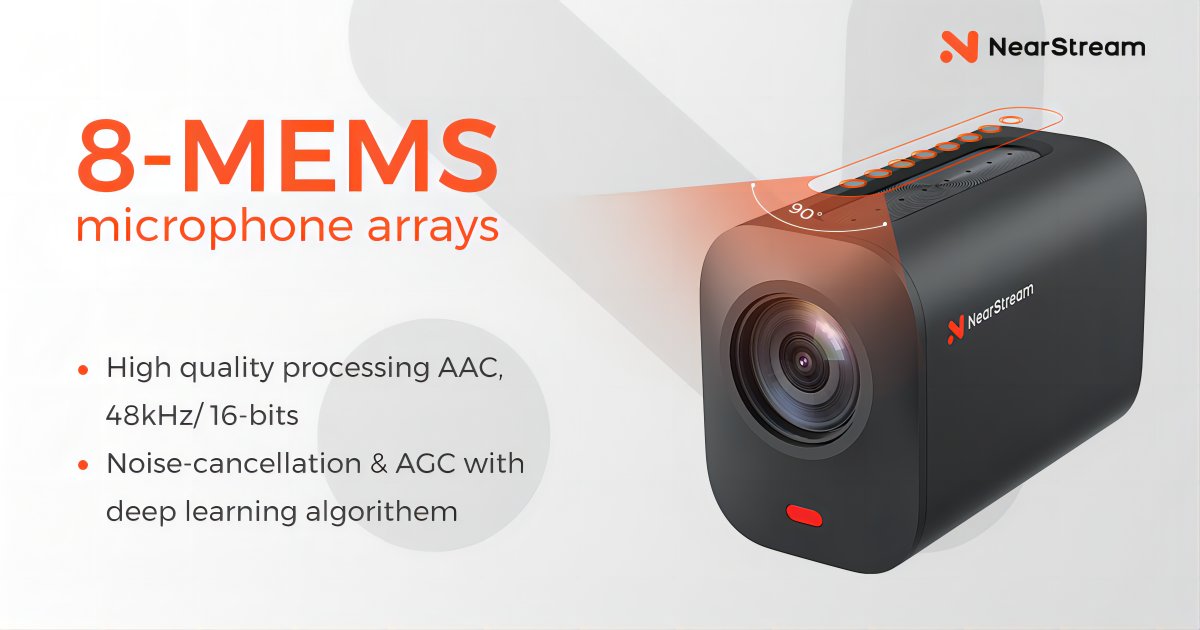 nearstream_us's tweet image. Product Details — Introducing the 8 MEMS Microphone Arrays - Unleashing Precise Audio Capture and Immersive Sound Experience!  
Click to learn more :👉rb.gy/956rl

#NearStreamVM33 #MicrophoneArrays #Microphonetype