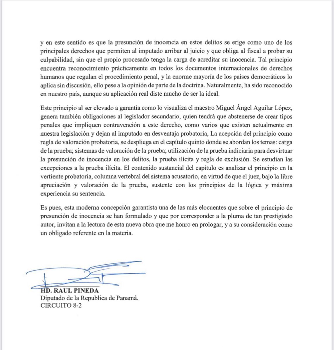 barsallocarlos's tweet photo. Anteproyecto ley. Protección de #presunción de #inocencia en el sistema financiero. #Panamá agosto 2023 temas: #GAFI #FATF #derisking #debida #diligencia #due #diligence #Compliance #cumplimiento #riesgos #risks #corpgov #bancos #gobernanza #Constitución https://t.co/D0qeDWdzSv