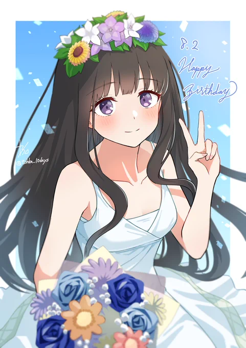 たきな誕おめ(遅刻) #井ノ上たきな生誕祭2023 #リコリコ