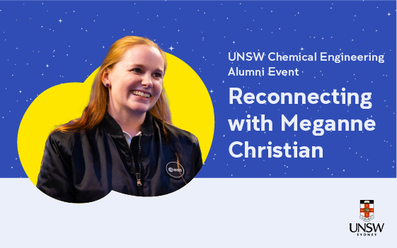UNSWChemEng's tweet photo. Join us for a special event, "Reconnecting with Meganne Christian", featuring alumna and aspiring astronaut @astro_meganne (Bachelor and PhD in at UNSW Sydney)
➞ Thu, 17 August
➞ More info and free RSVP: https://t.co/JH0cbl3XFF

#UNSW #UNSWEngineering #UNSWChemEng https://t.co/xYIVw3wmcm