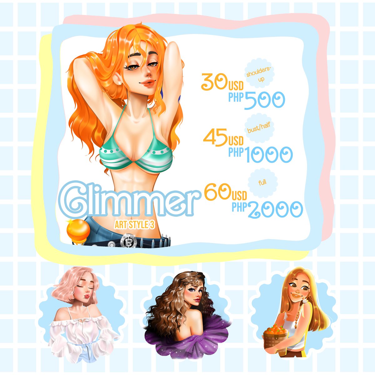 xiedraws's tweet photo. *.✧XIE COMMISSIONS OPEN*.✧  

Hi! I'm Xie and my comms are open! Pls help this broke artist to save money for uni🥹🙏

Dm/email me for deets😊🫶💛

rts/likes are highly appreciated, ty

#commissionsopen #commissions #artistsontwitter #artcommissions #commstwt #arttwt #artph https://t.co/3DCZrdCB2f