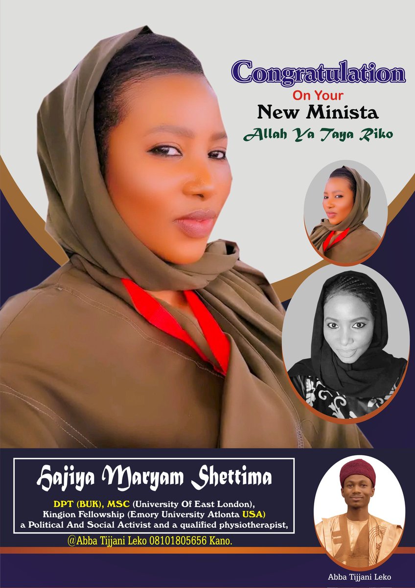 amnas_textile's tweet photo. Congratulations sabowar minista Allah ya taya riko https://t.co/BucBrSNuVg