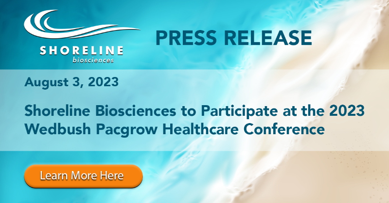 ShorelineBio's tweet photo. @shorelinebio announced that it will participate in the 2023 Wedbush Pacgrow Healthcare Conference taking place August 8-9, 2023, in New York, NY. 

#iNK #Biotech #Cancer #CellTherapy #OncologyResearch