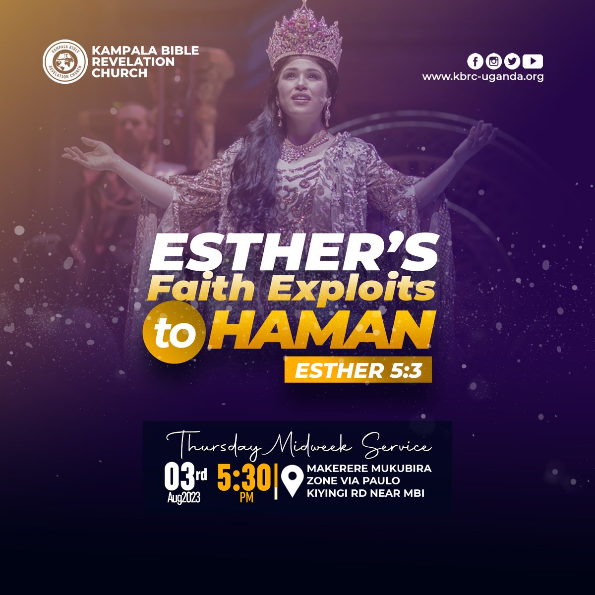 kbrcChurch's tweet image. #ThursdayMidweekService 
Join Us Today @5:30pm 
We shall be Live Here!