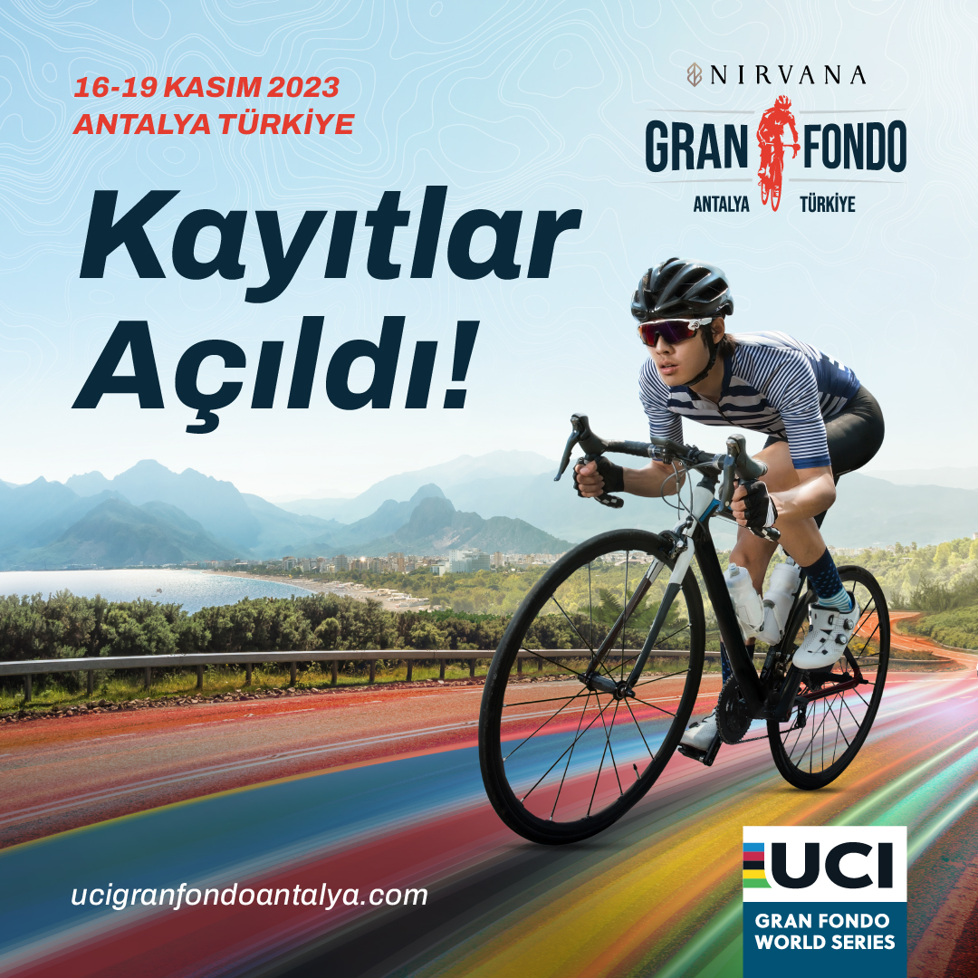 ucigranfondoant's tweet photo. 📣Kayıtlar Açıldı!
16-19 Kasım 2023 tarihlerinde gerçekleştirilecek UCI Nirvana Gran Fondo World Series Antalya’da büyük heyecan sizi bekliyor. 
⏰31 Ağustos 2023'e kadar geçerli erken kayıt fırsatını kaçırmayın.
👉Detaylı bilgi ve kayıt📷https://t.co/DLv9BMCfTV https://t.co/Yb15kDUyoz
