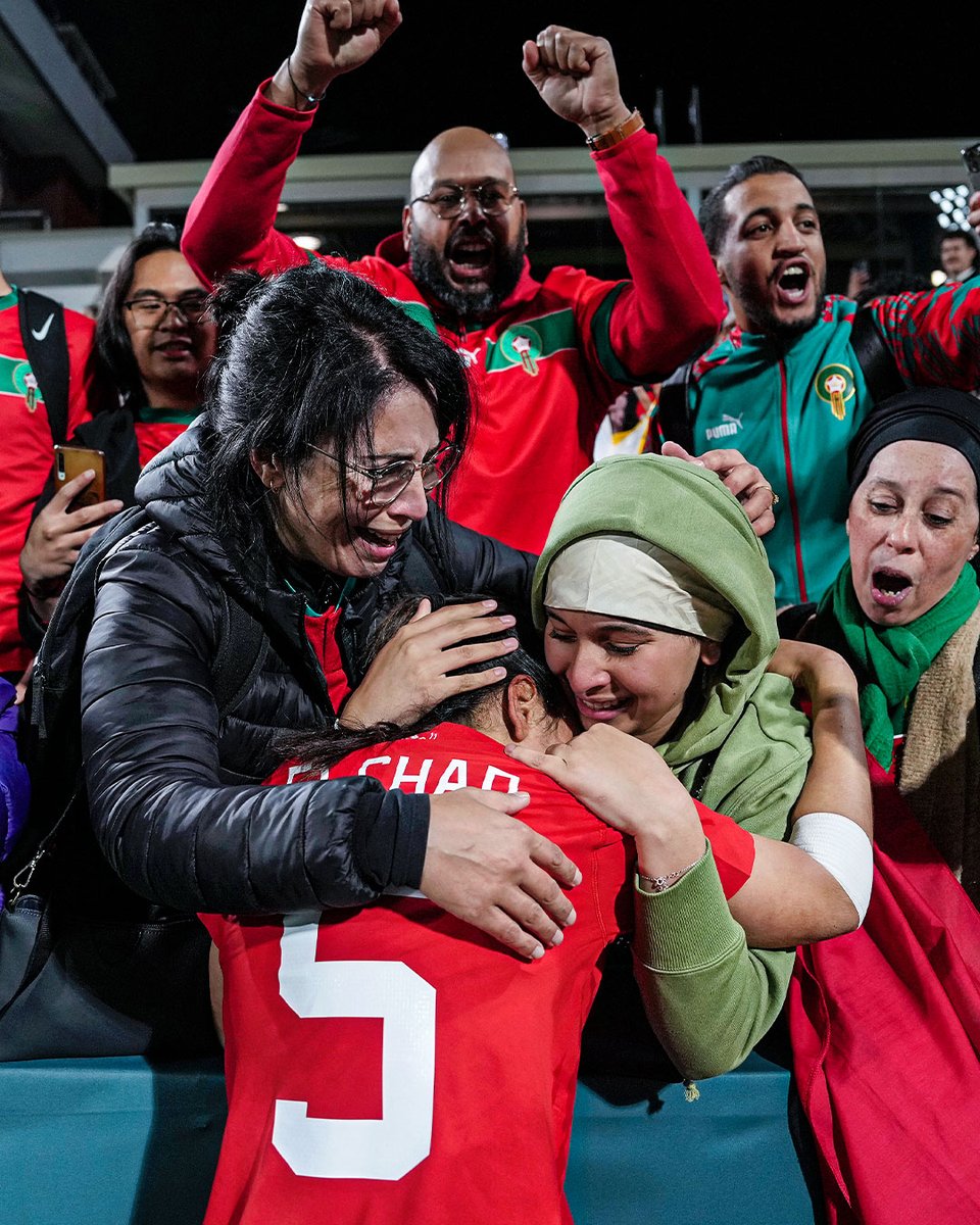 433's tweet photo. WHAT IT MEANS 🥺🇲🇦

#FIFAWWC https://t.co/NWGzIBkdpy