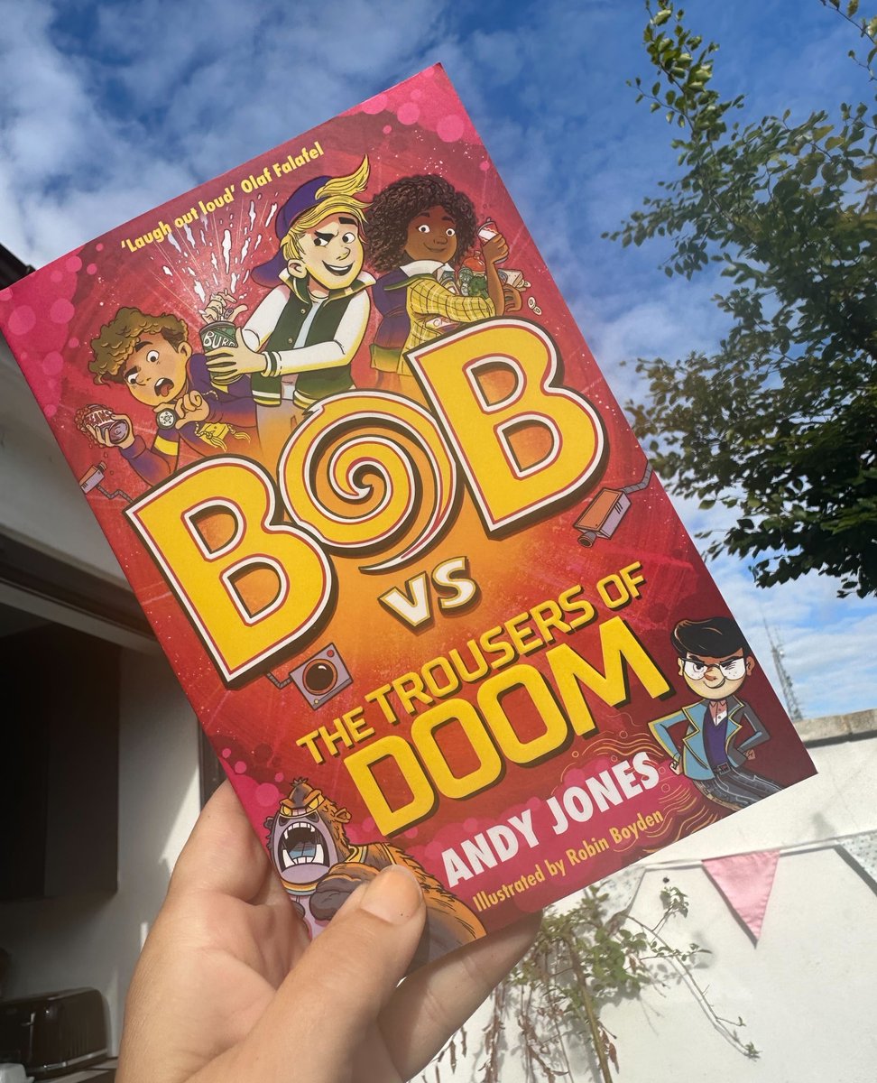 lovereadingkids's tweet photo. It's Publication Day for Bob vs the Trousers of Doom by @andyjonesauthor, #RobinBoyden @piccadillypress

To celebrate, an exclusive publication day interview with Andy Jones just went live on our YT Channel!

Watch it now on our site, read an opening extract and order your copy. https://t.co/OGBuZUbpJC