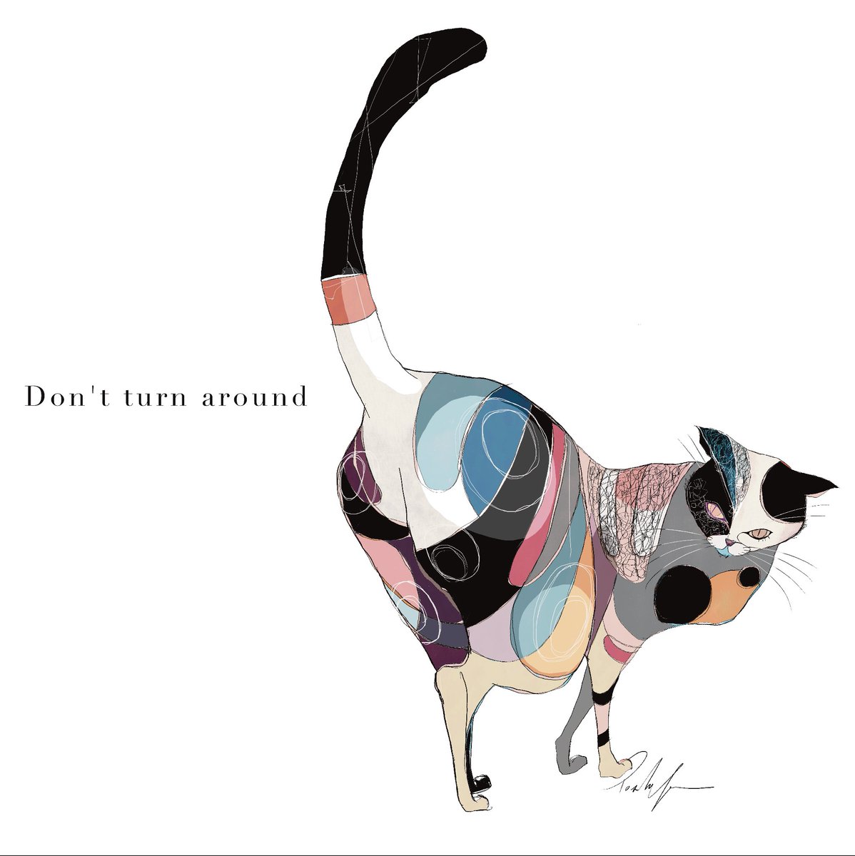 「Don't turn around」|🐈‍⬛YOSHIFUMI Art🐈‍⬛のイラスト