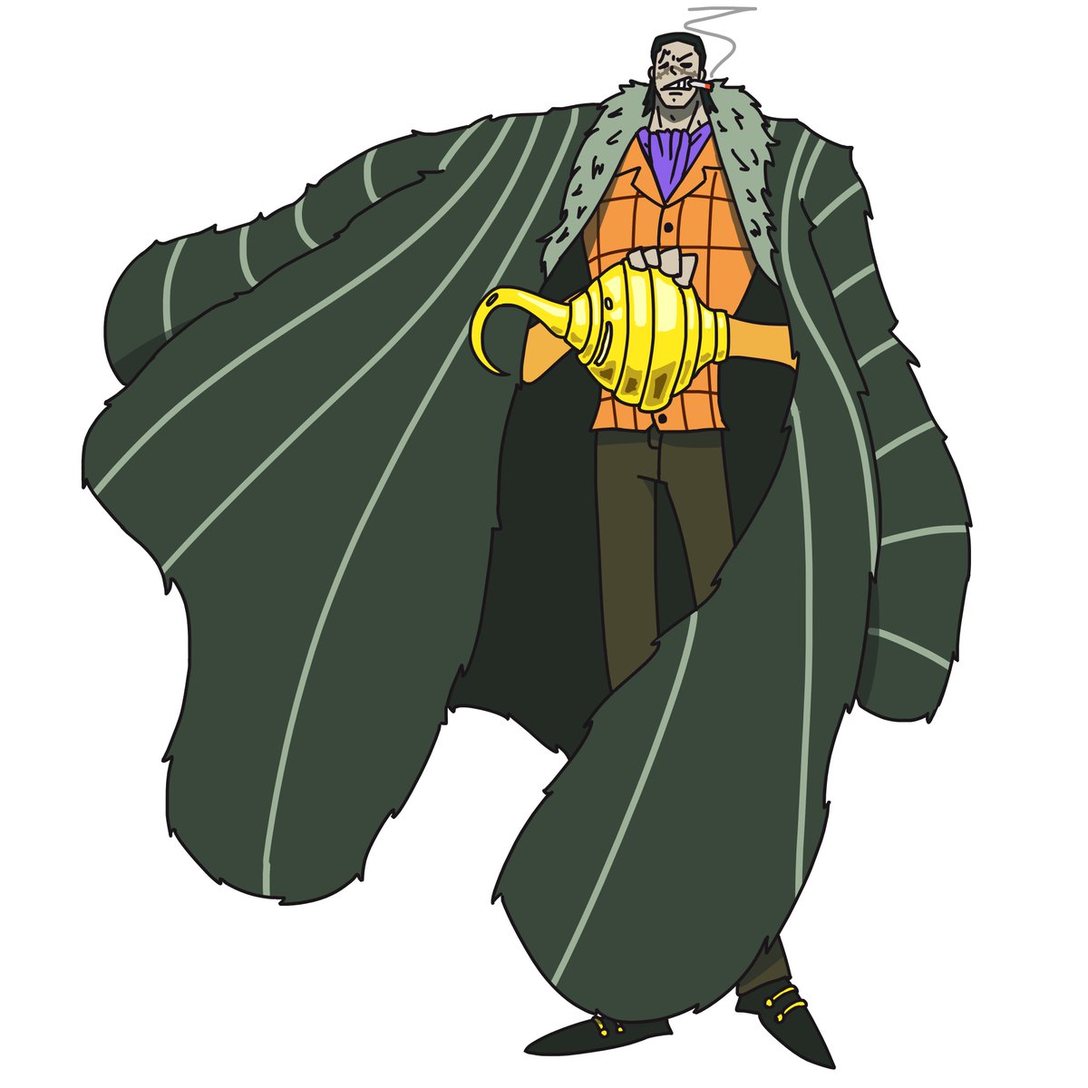 OneMonovan's tweet photo. Sir Crocodile #onepiece https://t.co/tZUJdsRtjt