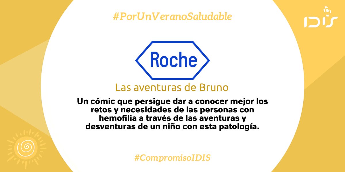 idisalud's tweet photo. Descubre el cómic "Las aventuras de Bruno" que ha publicado @roche_es para normalizar la vida de los niños con #hemofilia. Acompáñale y descubre cómo la #hemofilia no es obstáculo para estar activo. https://t.co/VZe1zHzAEm 🏔️

@franlopezjm #CompromisoIDIS #PorUnVeranoSaludable https://t.co/w14jGCCVOR