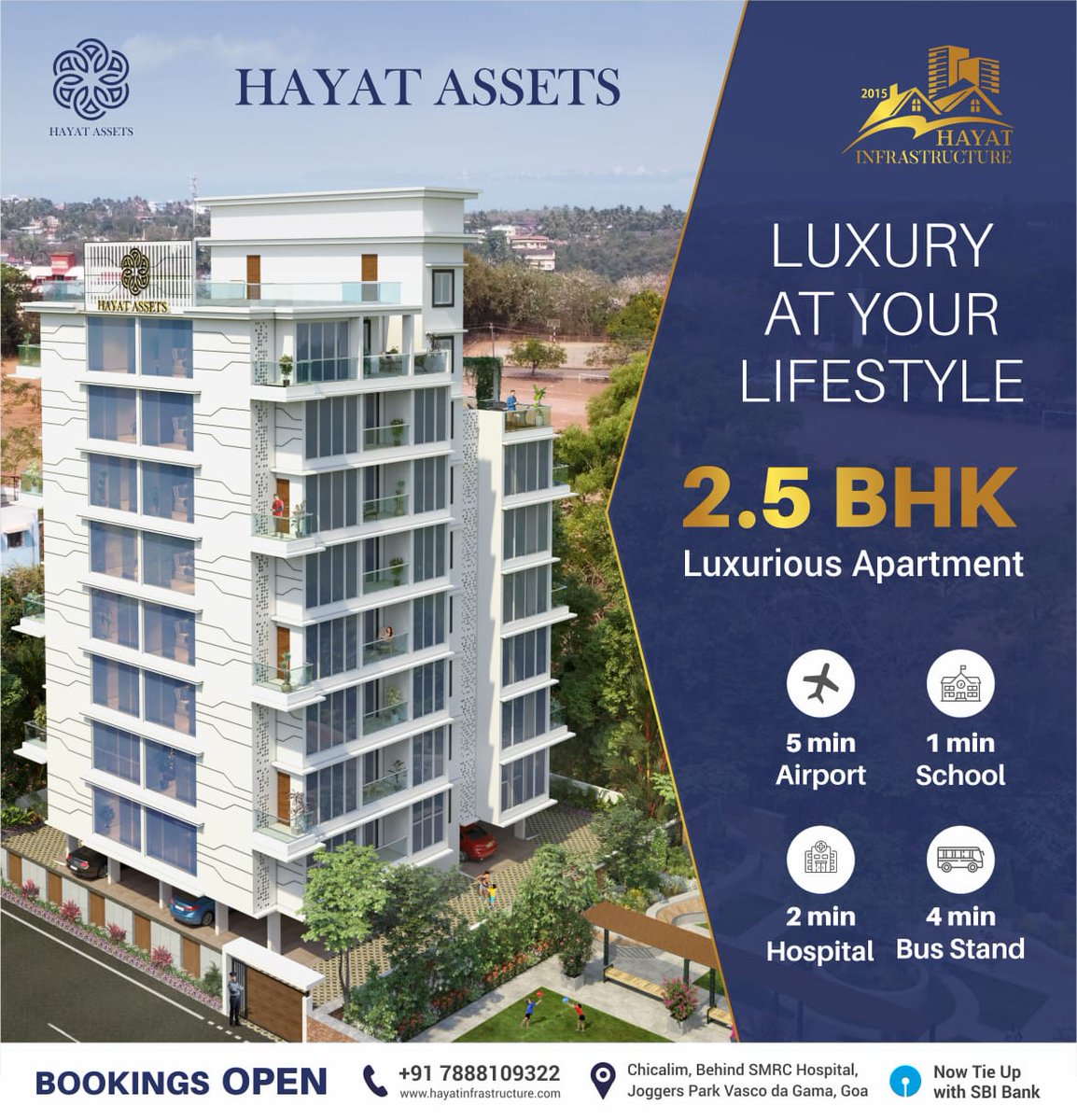 HayatInfrastru3's tweet photo. Helping you find the right homes at the right prices.

HAYAT ASSTES BY @hayatinfrastructure      

Call us today on +91 7888109322 or drop your phone number in the comments. Our property will get in touch with you.
#RealEstate #Goa https://t.co/uvC4zxumd4