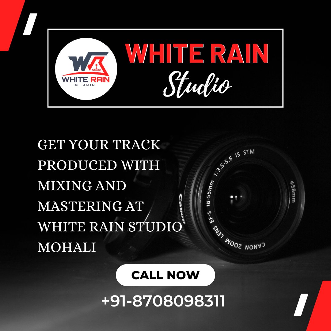 AwesomeGyani's tweet photo. Get Your Track Produced with Mixing And Mastering at White Rain Studio.

Location of Office: Mohali, Punjab.

Inquires Call : +91-8708098311

#songs #mixing #mastering #recording #mohali #chandigarh #punjab https://t.co/b2RQvKtBEt