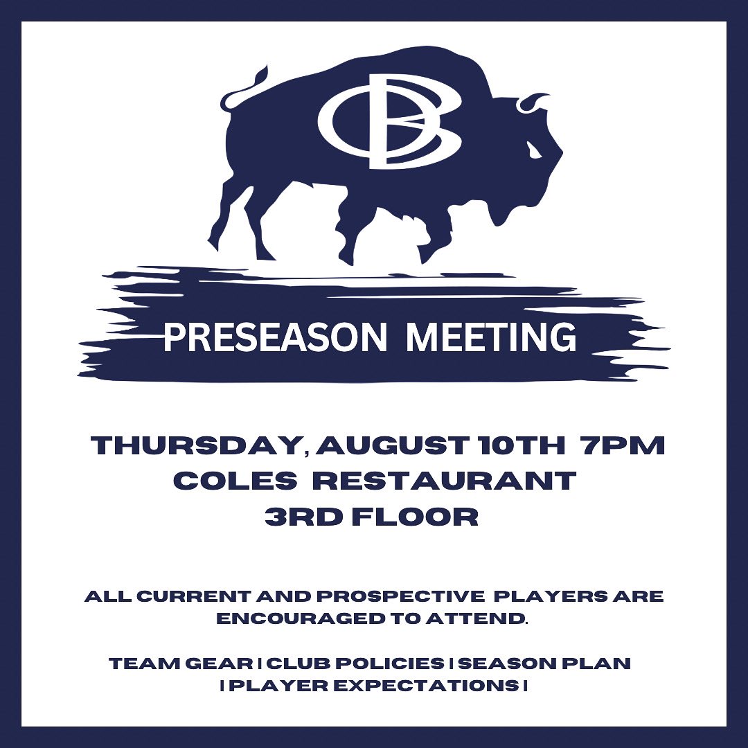Team meeting next week Thursday. 

#Buffalorugbyclub #FallRugby