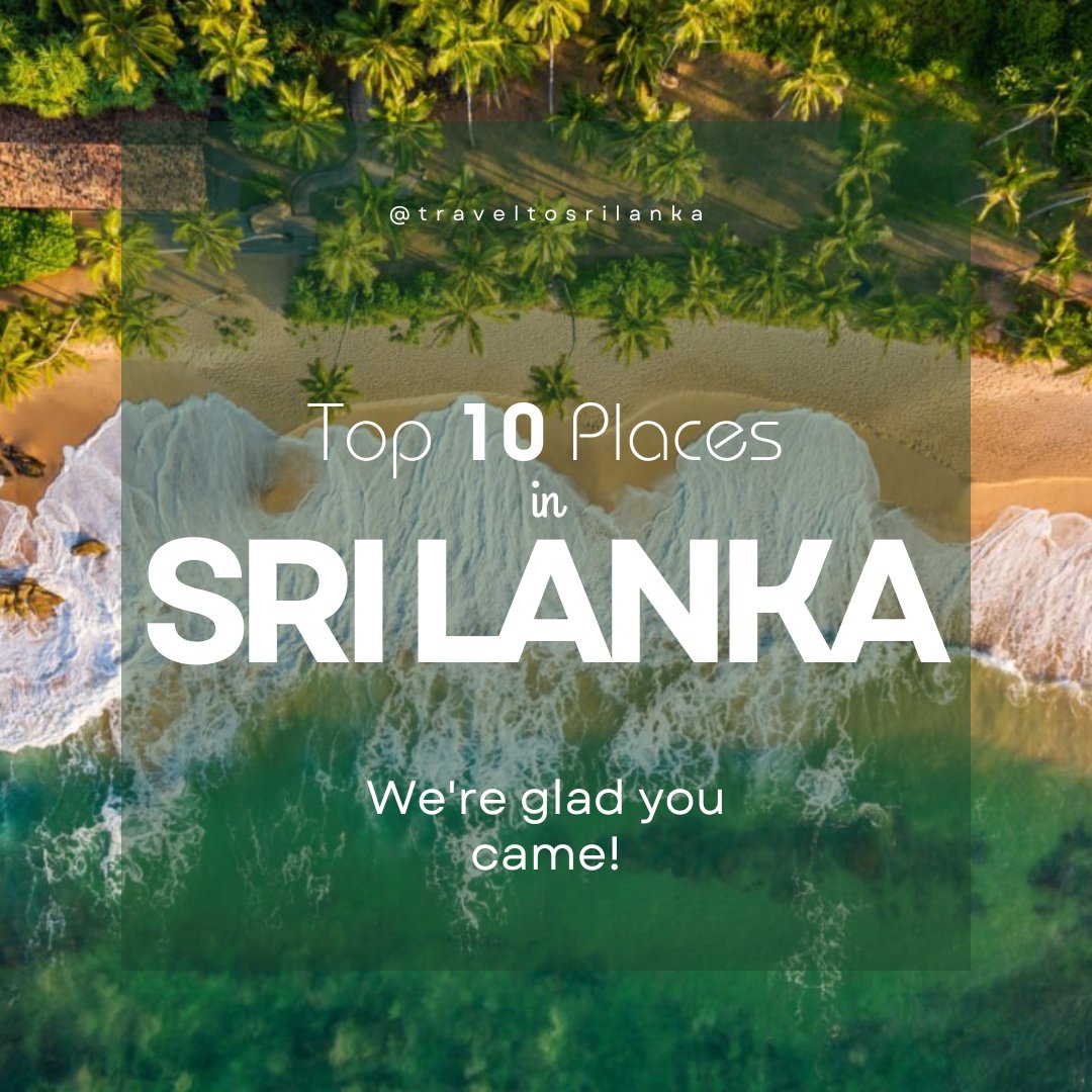 Get ready to embark on a breathtaking journey as we uncover the hidden gems of Sri Lanka's top 10 travel locations! From pristine beaches to ancient ruins, this is a travel adventure you won't want to miss!

Learn More: traveltosrilanka.org/top-amazing-pl…