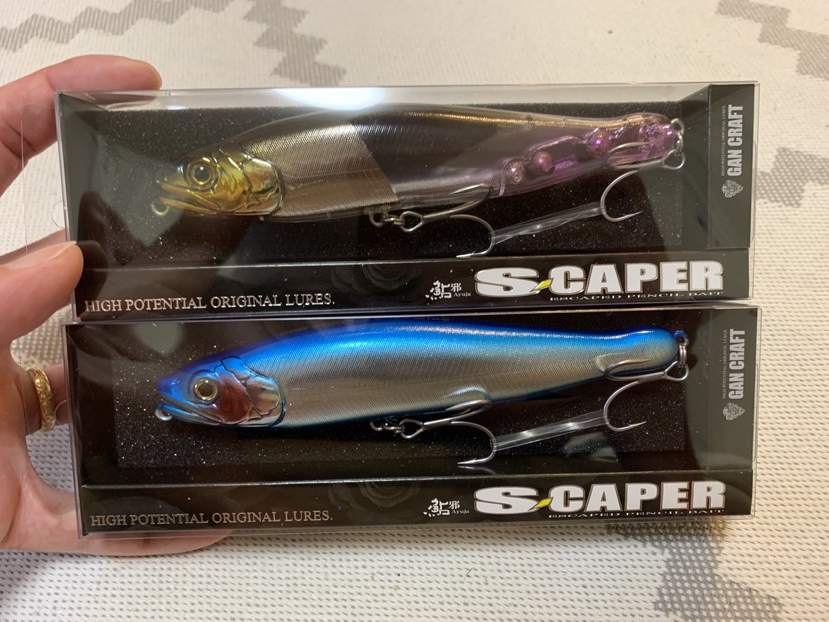 ryuaun12's tweet photo. きたきたー☺️
#BlueBlueFishing #GANCRAFT #SCAPER https://t.co/5bsAUtVAqh
