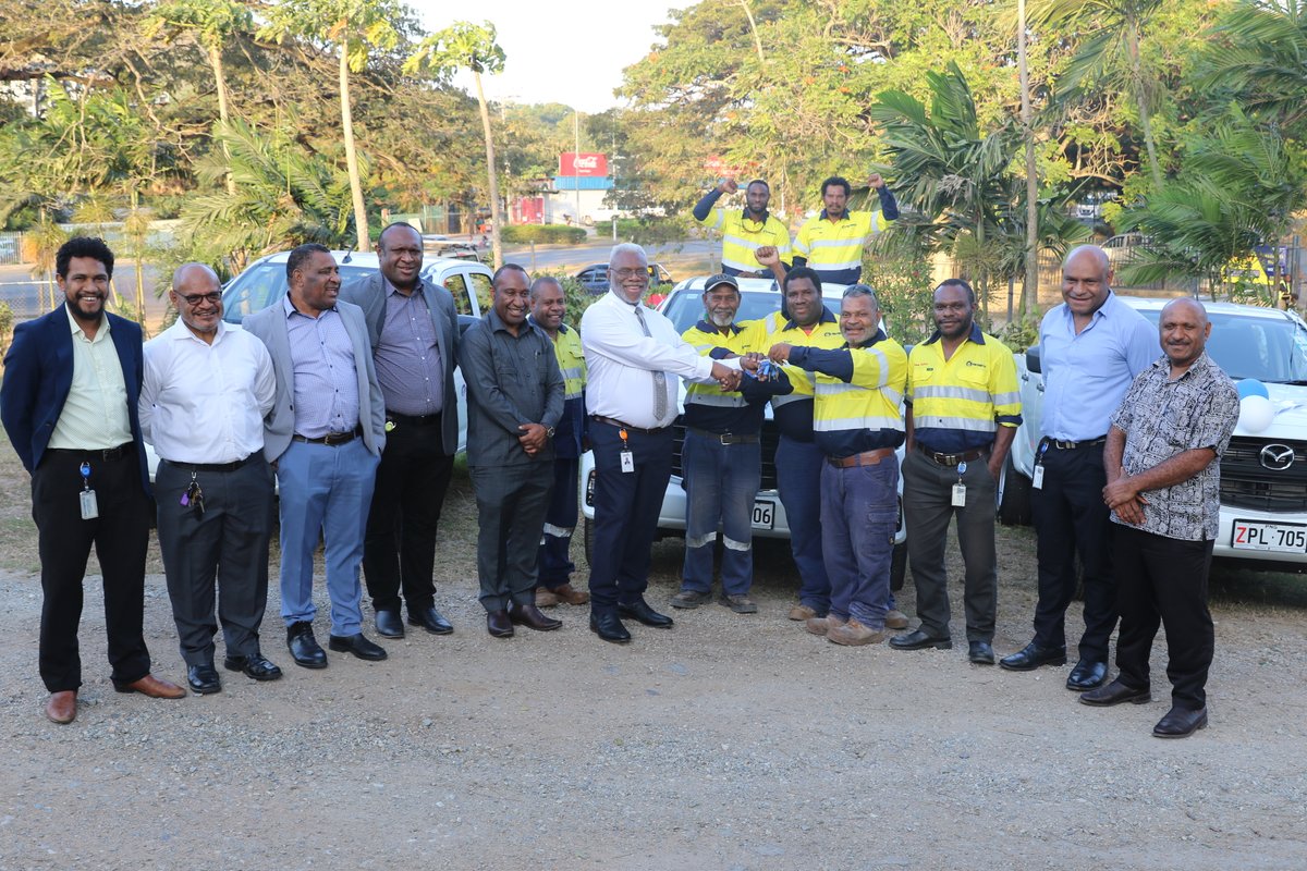 PNGPowerLtd's tweet photo. PNG POWER COMMENCES METER BOXING EXERCISE TO COMBAT POWER THEFT IN PORT MORESBY

Today, PNG Power Ltd commenced the Meter Boxing project in Port Moresby to combat power theft.
https://t.co/OHUKHWPblo https://t.co/vdyoUnMMgX