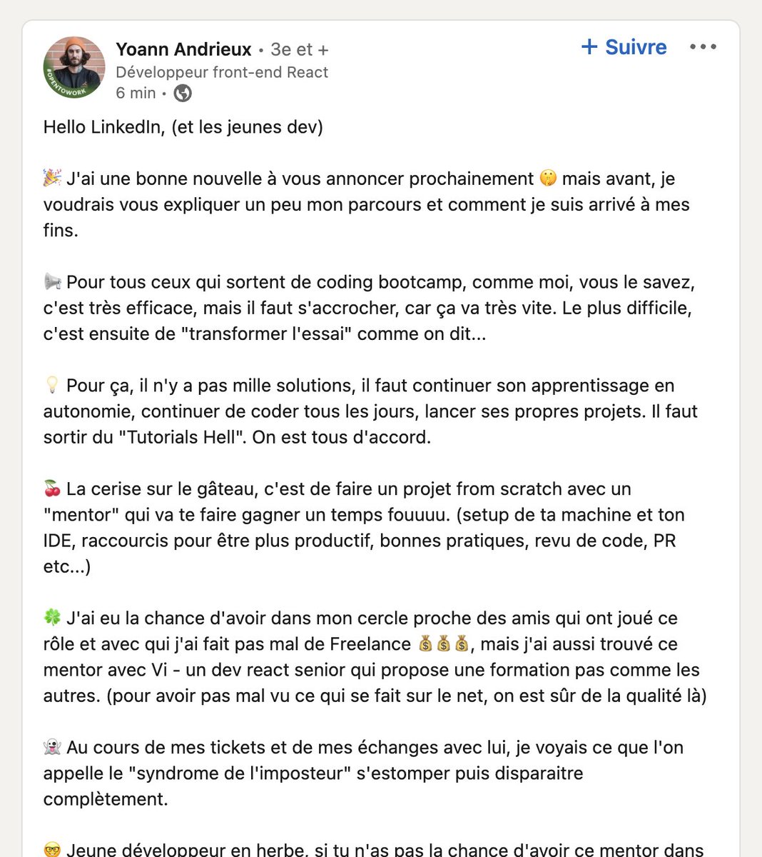 ViDev | Lead Dev Fullstack tweet media