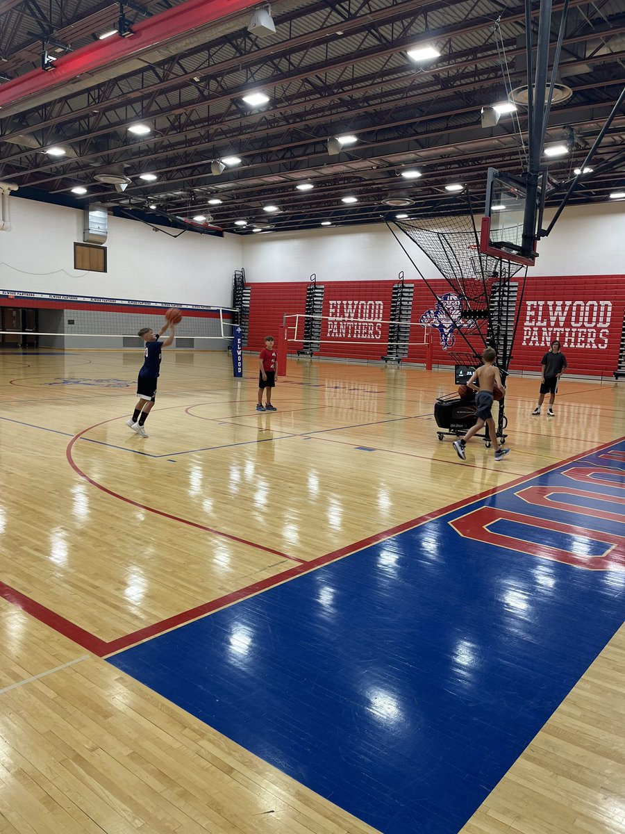 8th graders putting the work in before school 😏