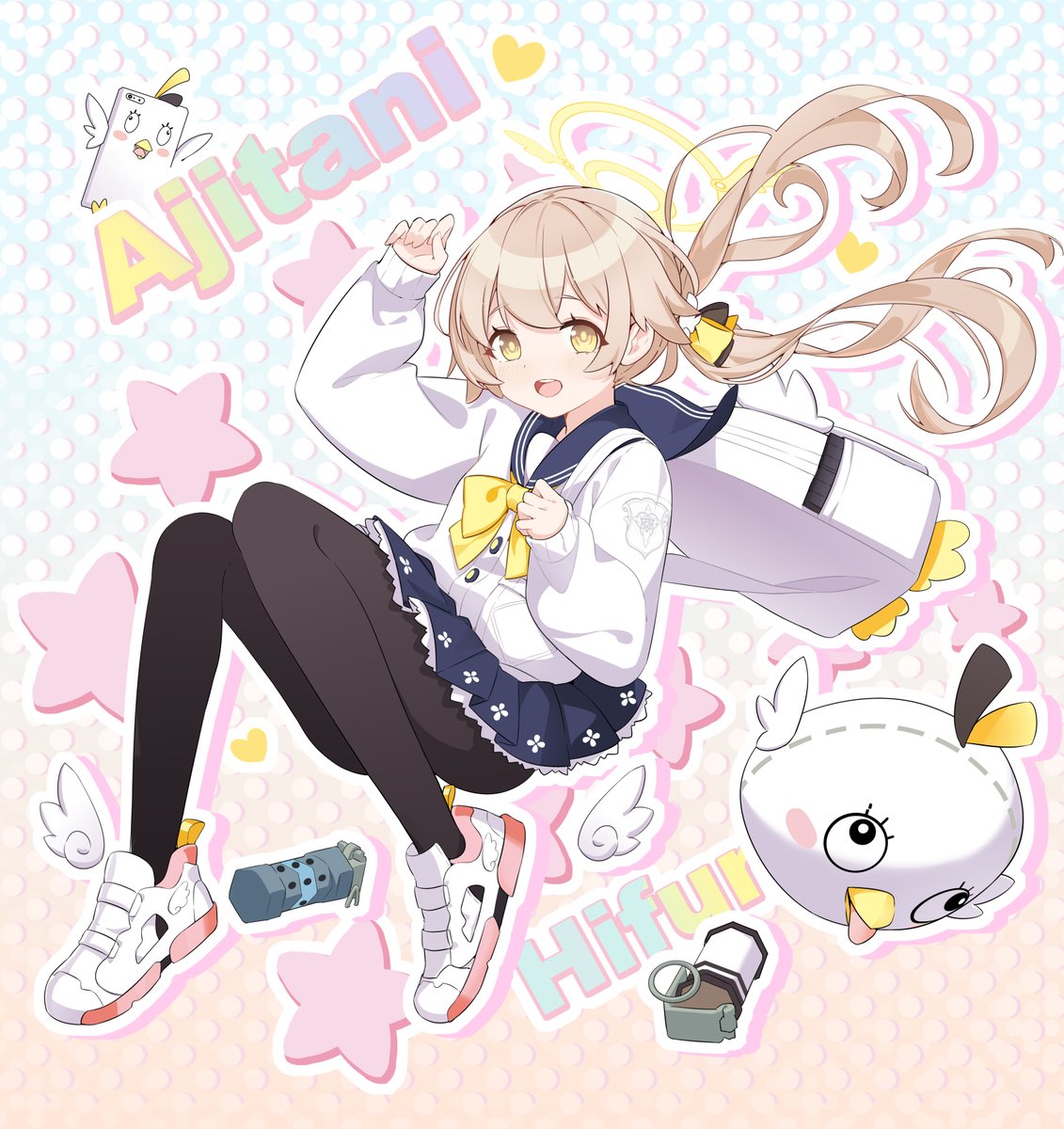 hongmo2021's tweet photo. 阿慈谷ヒフミ ᕕ(◠ڼ◠)ᕗ
💛💛💛💛
#ブルアカフレンド募集  #BlueArchive #ブルアカ https://t.co/qwtVVb86Xt
