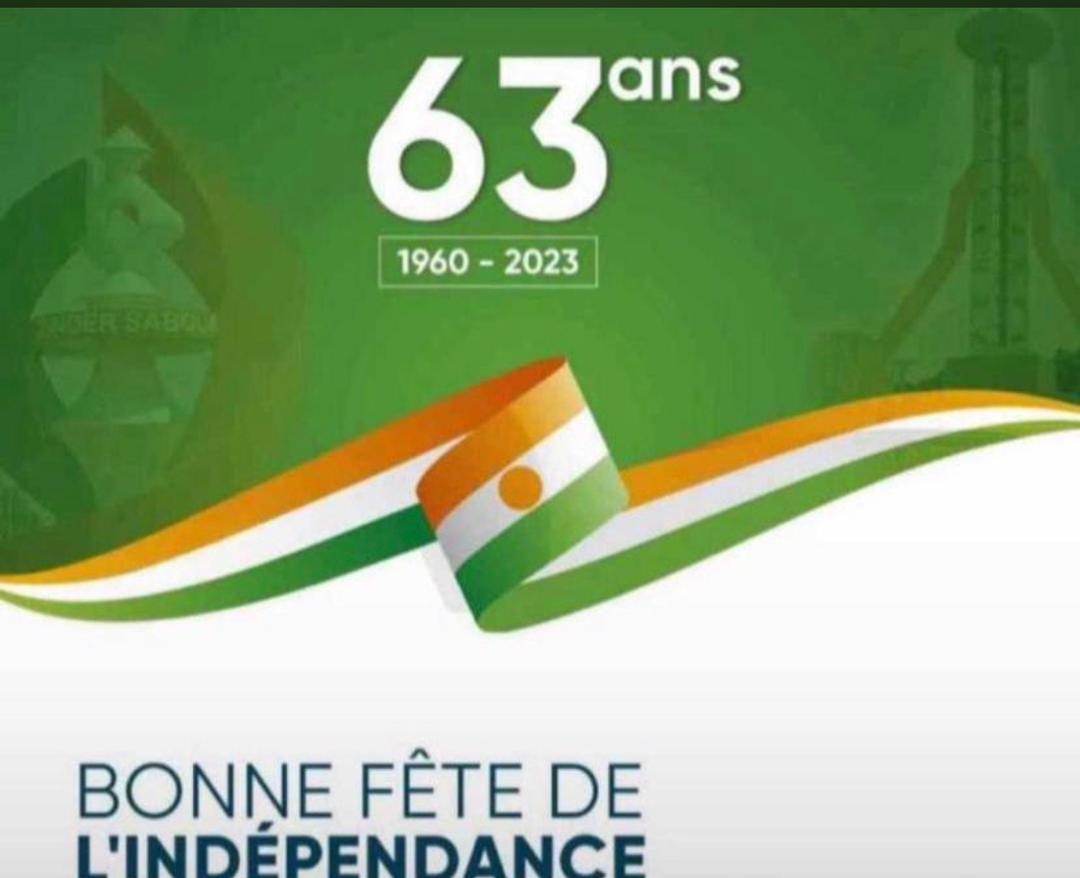 Baza_gneize's tweet photo. Bonne et heureuse fête d'indépendance à tout le Peuple Nigérien !
Que ce nouvel an soit une nouvelle ère de démocratie, de paix et de prospérité pour notre cher Pays le NIGER 🇳🇪🇳🇪🇳🇪
#Niger #Fêtedelarbre https://t.co/5nqnmE5YgZ