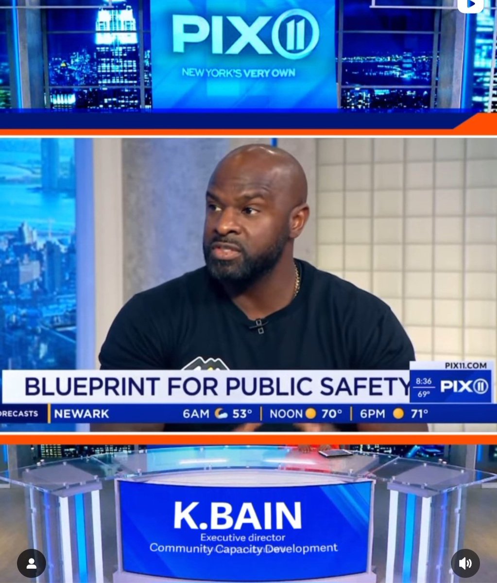 The Legendary <a href="/kbainnyc/">K. Bain</a> on New York's new blueprint for public safety. <a href="/ccdworldwide/">Community Capacity Development</a>
<a href="/IRLeaders/">Interdisciplinary Research Leaders</a> <a href="/PIX11News/">PIX11 News</a> #HumanJustice

pix11.com/video/blueprin…