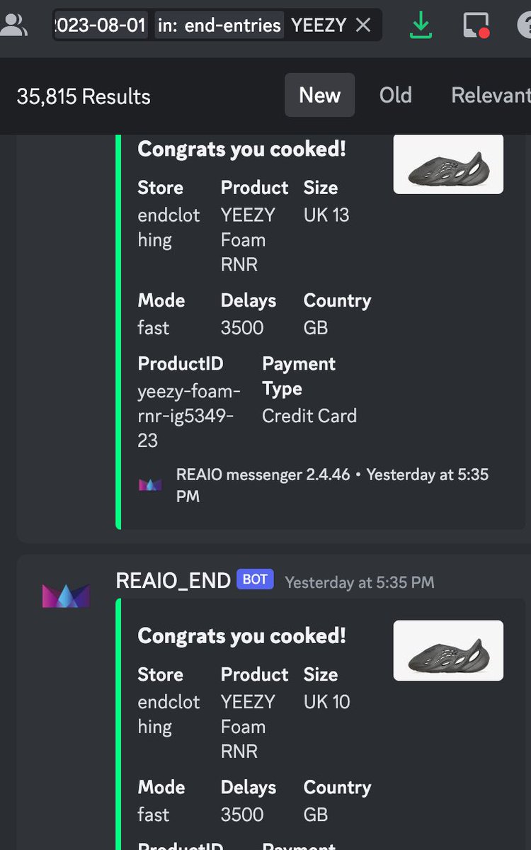 The YEEZY RNR is a feast for our END users! 👋
