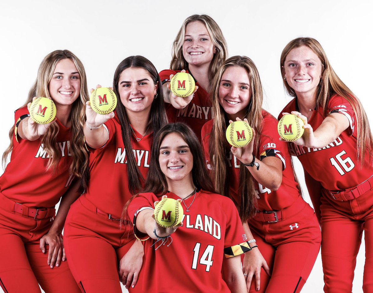 TerpsSoftball's tweet photo. Congratulations to our incoming freshmen on a great travel softball career! We are excited to have the six of you join the Terp Family this fall! 
#GoTERPS  🥎🐢🥎

@GoldGarvey @VGWillemssen @OHE_MurphyInman @TSThunderGold @SoftballUCT18u https://t.co/gmVvZpI3Zu