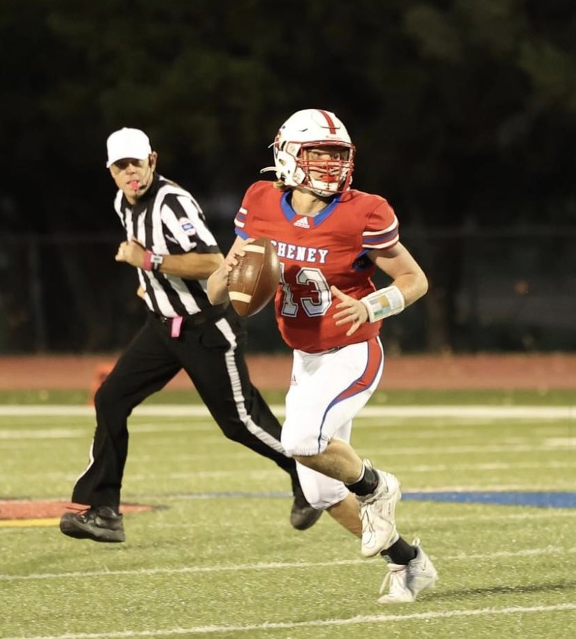 2025 QB to Watch

Josh Burdick, Cheney, Jr.

Burdick is one of the top sophomores we evaluated this last season. He passed for 2,226 yards (23 TD) along with a 63.5 completion percentage. We expect a big-time year once again as he returns one of the best recievers in the state in
