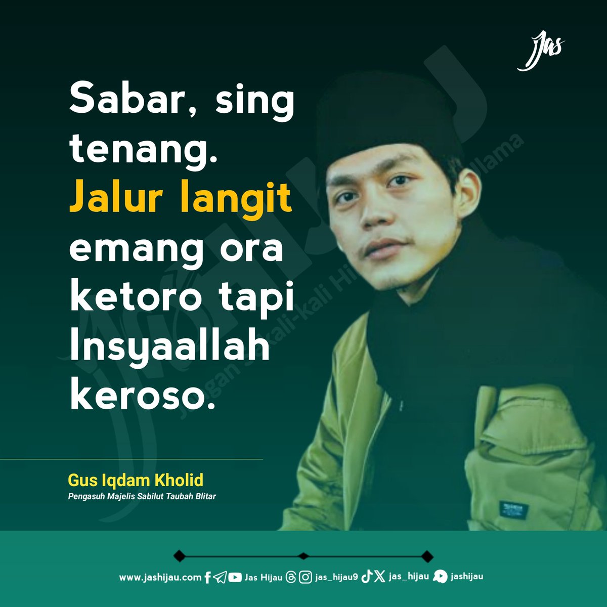 jas_hijau's tweet photo. Dekengane Pusat! https://t.co/Q51xMj5CAk