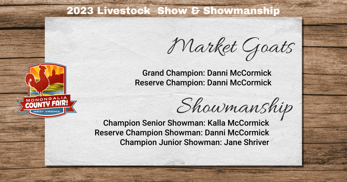 MonCountyFairWV's tweet image. Wednesday night in the Monongalia County Fair Livestock it was Market Lambs, Goat, and Rabbits. Congratulations to all the exhibitors! MonCountyfair.org #moncountyfair #moncounty #morgantown