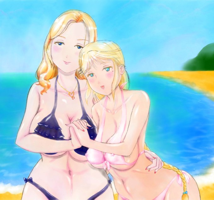 #見た人は無言で金髪を載せる 