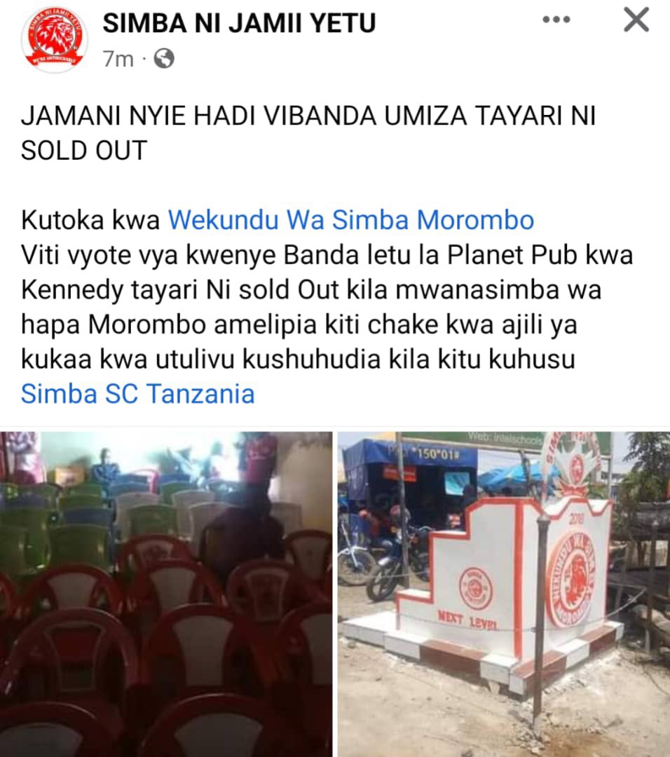 JJMaxmillian's tweet photo. Tunaanza wengine mtafuataaaaa🙌🏾🙌🏾🙌🏾🙌🏾
#SimbaDay 
#SimbaWeek 
#UnyamaMwingi https://t.co/azKUt7029g