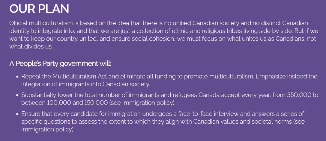 Please explain to all the Muslims & immigrants why you campaigned on this platform during the last federal election. You are a hypocrite. Trying to use religion to justify your bigotry & hatred for immigrants. I didn't think you could stoop so low but WOW. This takes the cake