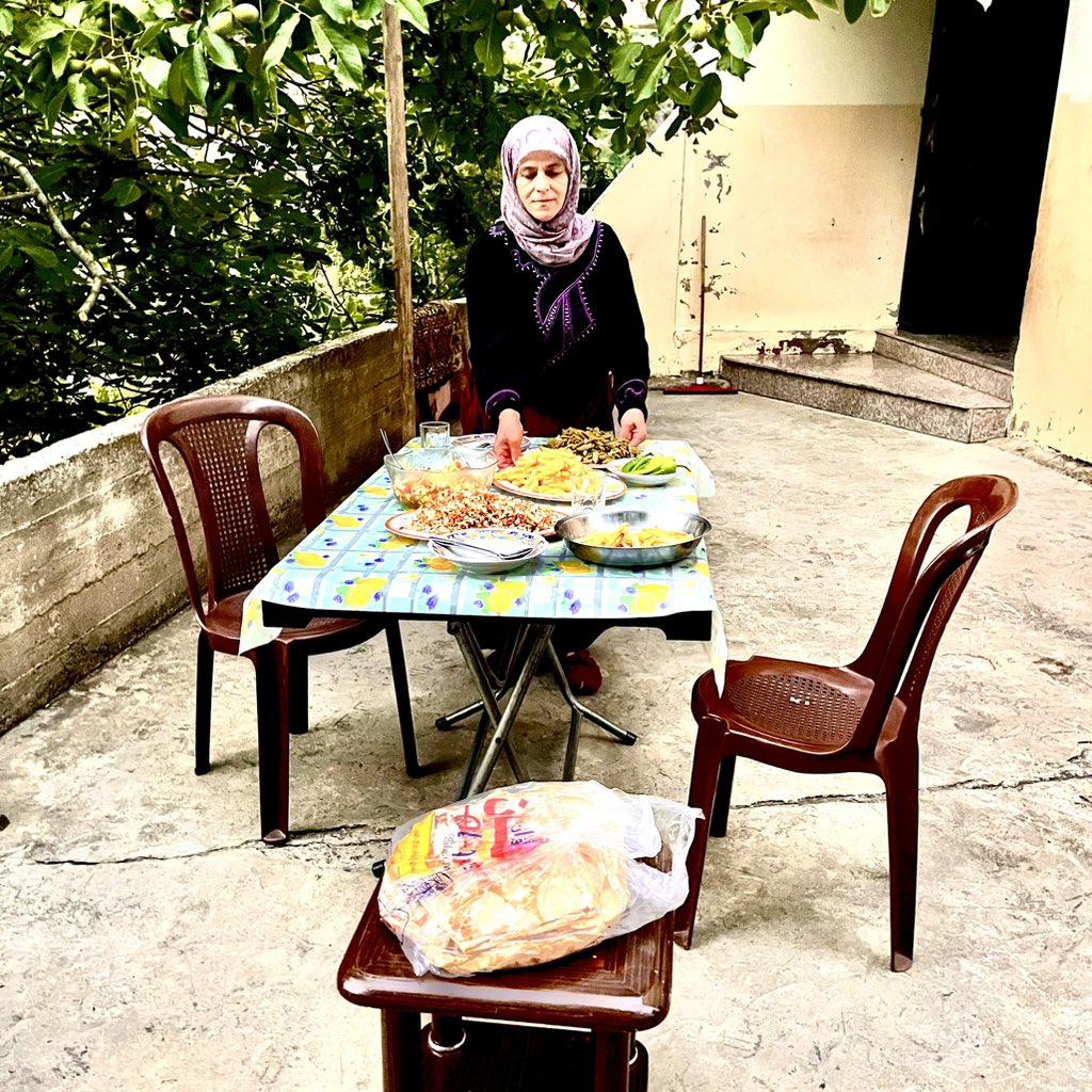 Very happy to be back on the #LevanonMoutainTrail (LMT) and to have finally concluded leg #2 with a very long descent from the Akkar governorate to the North one and… a wonderful diner in and from the garden.