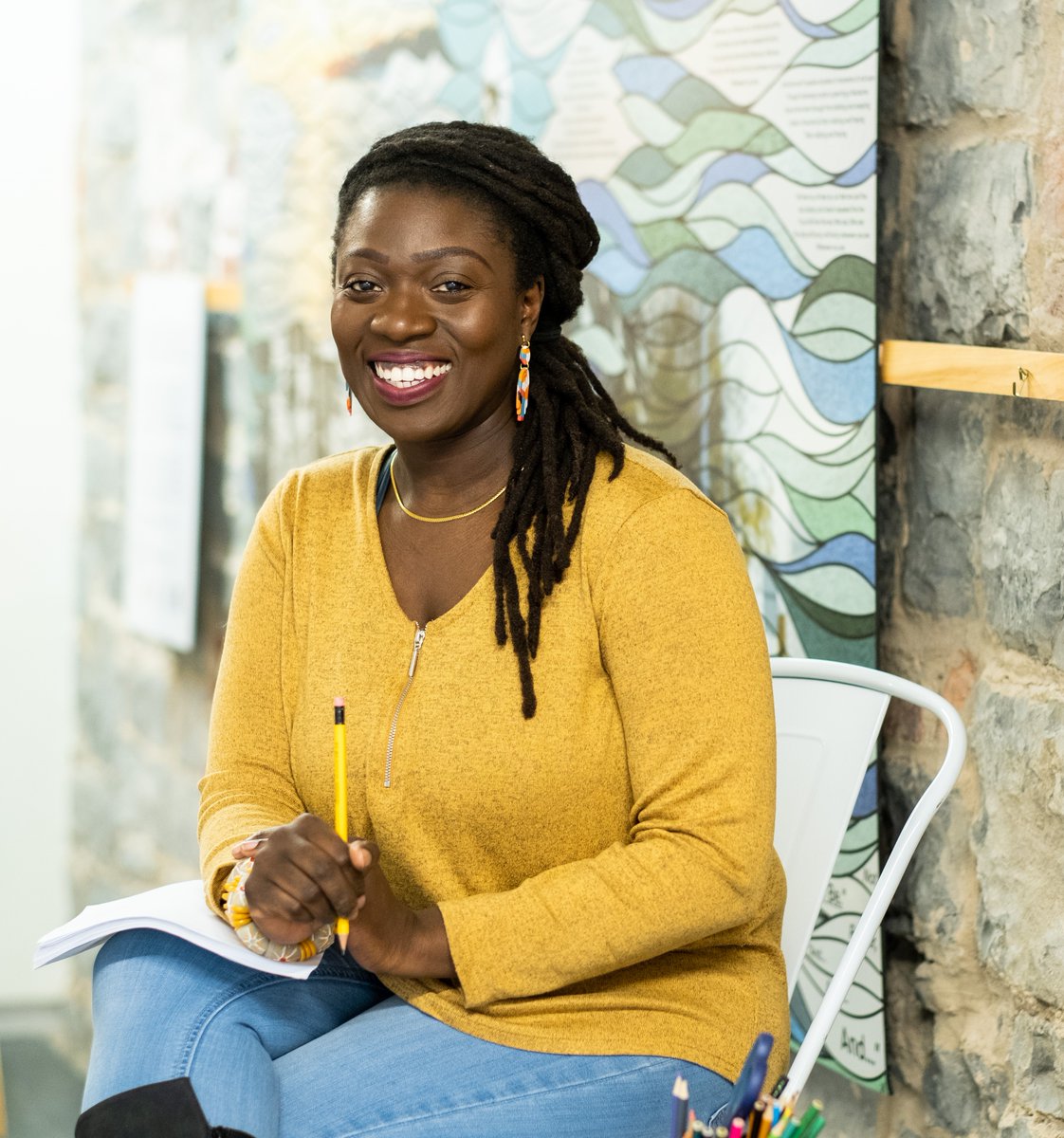 As a poet, writer, creative writing teacher and dancer, Abena Beloved Green has her plate full of creative endeavors. Read her story in our latest issue on kingstonlife.ca. [Photo by Rob Whelan]
#ygk #kingstonontario