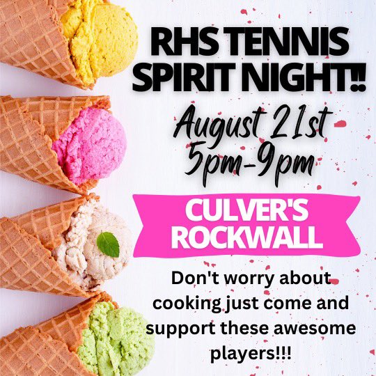RHS Tennis (@rockwalltennis) on Twitter photo 