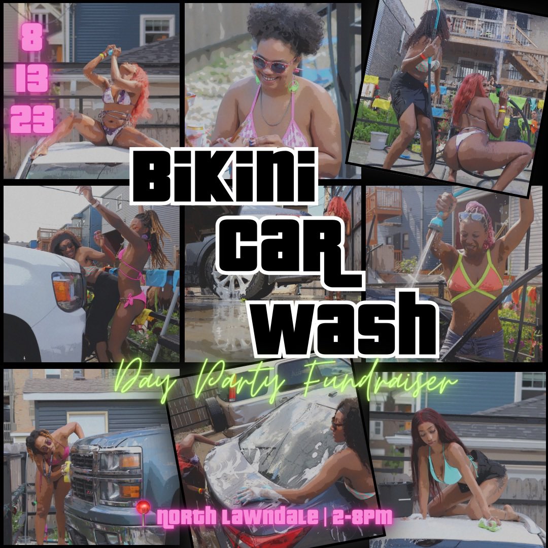 BSBChicago's tweet image. Chicago! Don’t miss our next bikini car wash with @HoochieHotspot 🫧
$10 early bird tickets &amp;amp; car washes starting at $25. Help us raise funds for black SWer led events. Link in bio 🎟️