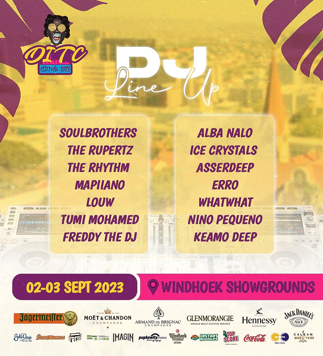 LADIES AND GENTLEMEN, OUR DITC LINEUP🚀
Have you purchased your tickets yet? 👀