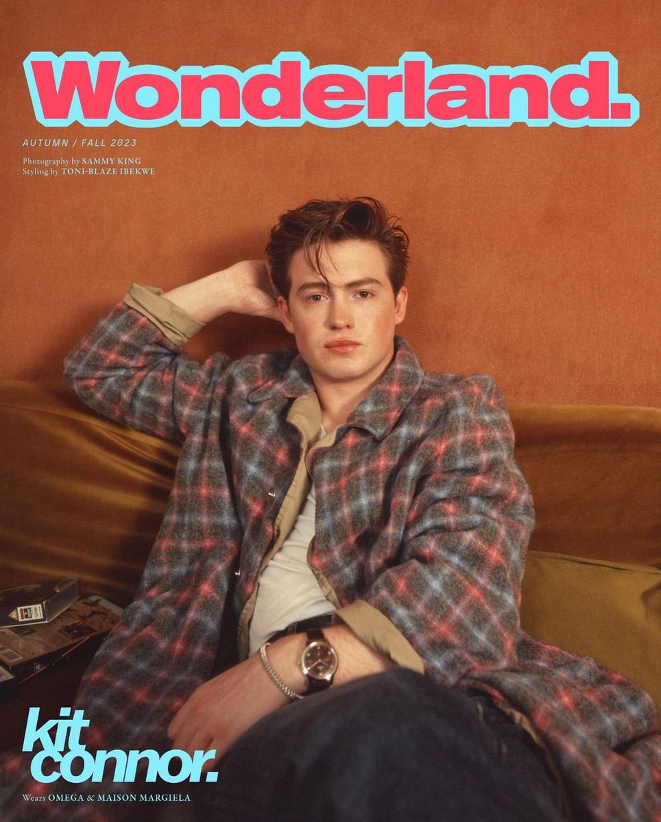 KitConnorInfo's tweet photo. new cover Kit Connor for Wonderland Magazine 
© Samy King https://t.co/w9387b4nWd